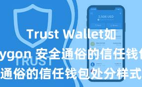 Trust Wallet如何连接Polygon 安全通俗的信任钱包处分样式